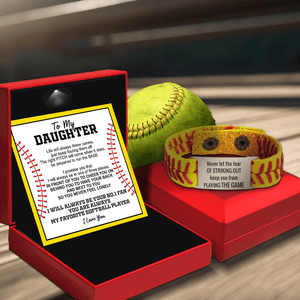 Softball Bracelet - Softball - To My Daughter - You Are Always My Favorite Softball Player - Gbzk17024