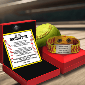 Softball Bracelet - Softball - To My Daughter - You Are Always My Favorite Softball Player - Gbzk17024