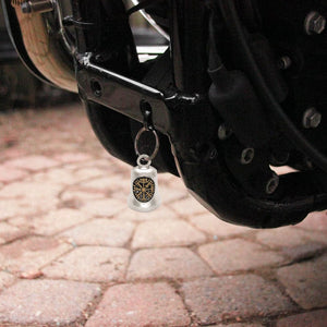 Viking Compass Bell - Biker - To My Dad - Thank You For Showing Me How To Live Life To The Fullest - Gnzv18003
