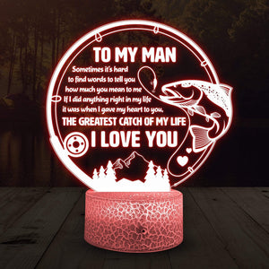 3D Led Light - Fishing - To My Man - How Much You Mean To Me - Glca26045