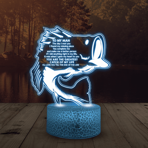 3D Led Light - Fishing - You Are The Greatest Catch Of My Life - Glca26016
