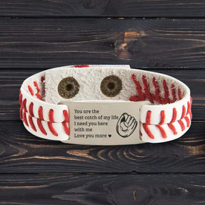 Baseball Bracelet - Baseball - To My Soulmate - You Are The Best Catch Of My Life - Gbzj13001