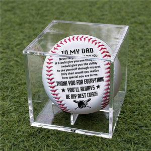 Baseball - To My Dad - From Son - Never Forget That I Love You - Gaa18015