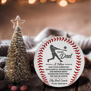 Baseball - To My Dad - From Son - You Will Be Always My Best Coach - Gaa18005