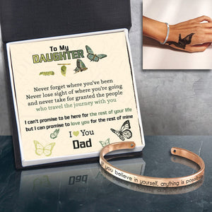 Bracelet - Butterfly - From Dad - To My Daughter - I Love You - Gbzf17018