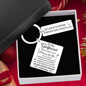 Calendar Keychain - To My Girlfriend - You Are The Best Decision I Ever Made - Gkr13016