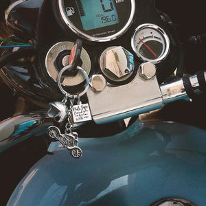 Classic Bike Keychain - To My Man - I Love You - Gkt26014