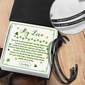 Couple Bracelets - To My Love - Tá Mo Chroí Istigh Ionat - Gbt13021