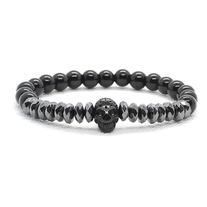 Couple Crown and Skull Bracelets - Skull & Tattoos - To Couple - I Love You - Gbu26009