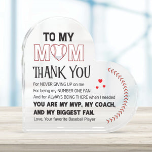 Crystal Plague - Baseball - To My Mom - Thank You For Always Being There When I Needed - Gznf19003