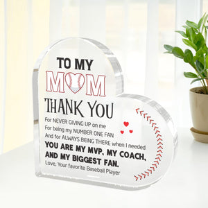 Crystal Plague - Baseball - To My Mom - Thank You For Always Being There When I Needed - Gznf19003