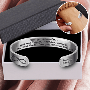 Cuff Bracelet - To My Granddaughter - You Are More Loved Than You Can Ever Imagine - Gbac23003