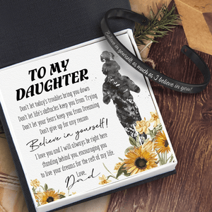 Daughter's Bracelet - Family - To My Daughter - Believe In Yourself - Gbzf17019