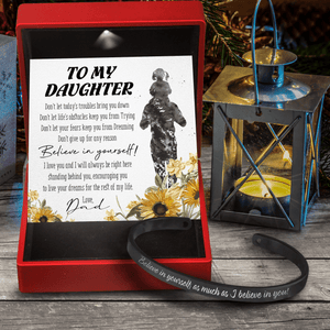 Daughter's Bracelet - Family - To My Daughter - Believe In Yourself - Gbzf17019