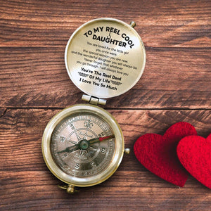 Engraved Compass - Fishing - To My Daughter - I Love You So Much - Gpb17013