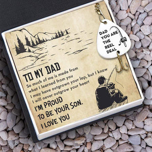 Engraved Fishing Hook - Fishing - From Son - To My Dad - I'm Proud To Be Your Son - Gfa18019