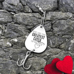 Engraved Fishing Hook - Fishing - To My Man - The Greatest Catch Of My Life - Gfa26016