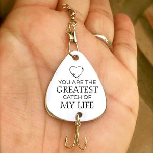 Personalized Engraved Fishing Hook - To My Dad - Never Forget That I Love You - Gfa18001