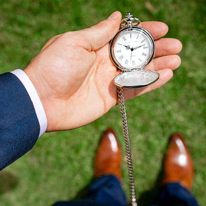 Engraved Pocket Watch - To My Grandson - Wherever Your Journey In Life May Take You - Gwa22002