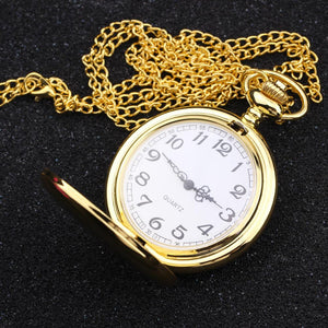 Engraved Pocket Watch - To My Son - Enjoy The Ride - Love Dad - Gwa16006