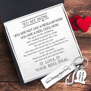Fishing Hook Keychain - Fishing - To My Mom - You Are A Reel Cool Mom - Gku19006