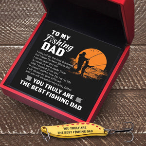 Fishing Spoon Lure - Fishing - To My Dad - You Truly Are The Best Fishing Dad - Gfaa18006