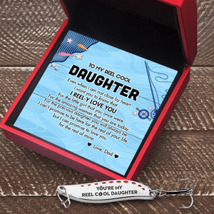 Fishing Spoon Lure - Fishing - To My Daughter - I Reel-y Love You - Gfaa17001