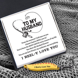 Fishing Spoon Lure - Fishing - To My Husband - You Are My Best Friend, My Soulmate, My Everything - Gfaa14002