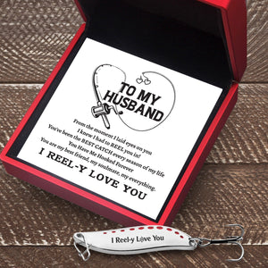 Fishing Spoon Lure - Fishing - To My Husband - You Are My Best Friend, My Soulmate, My Everything - Gfaa14002