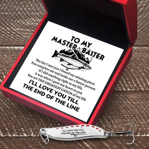 Fishing Spoon Lure - Fishing - To My Master Baiter - You Are The Greatest Catch - Gfaa26001
