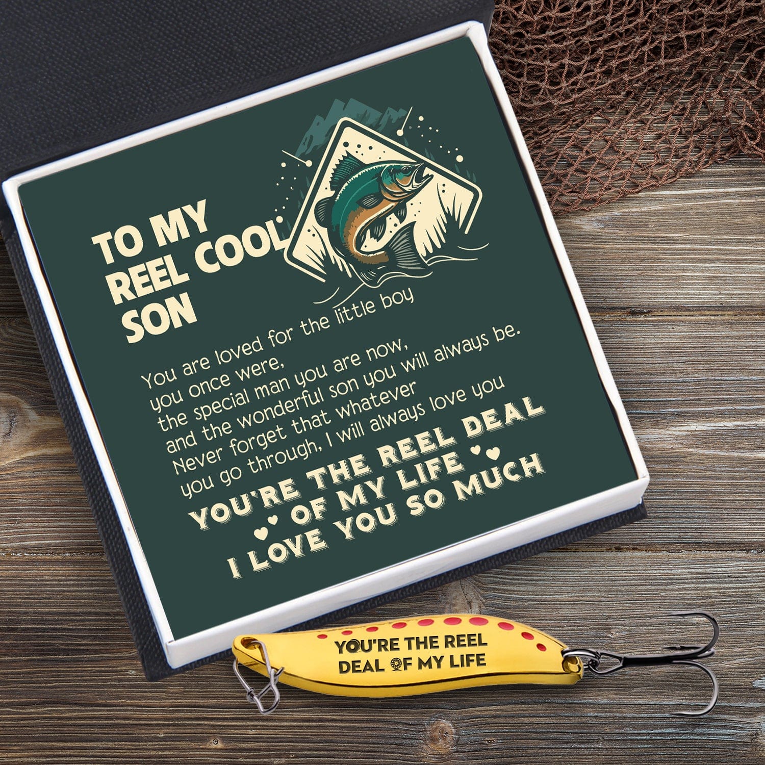 Fishing Lures - Fishing - To My Son - I Love You So Much