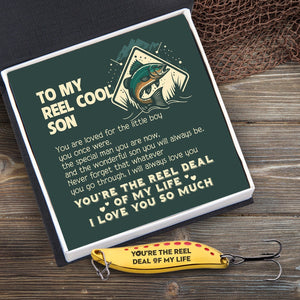 Fishing Spoon Lure - Fishing - To My Son - I Love You So Much - Gfaa16003