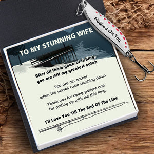 Fishing Spoon Lure - Fishing - To My Wife - You Are Still My Greatest Catch - Gfaa15001