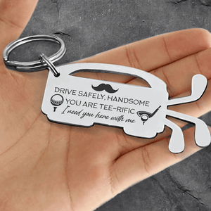 Golf Club Bag Keychain - Golf - To My Par-fect Man - You Are My Hole-In-One - Gkew26001