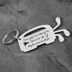Golf Club Bag Keychain - Golf - To My Par-Fect Mom - I Love You To The Green And Back - Gkew19001