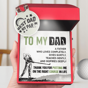 Golf Marker - Golf - To My Dad - Thank You - Gata18016
