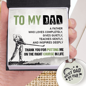 Golf Marker - Golf - To My Dad - Thank You - Gata18016