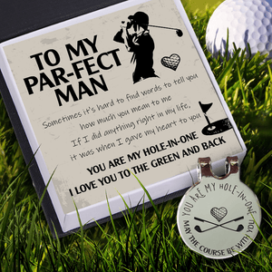 Golf Marker - Golf - To My Par-fect Man - I Gave My Heart To You - Gata26011