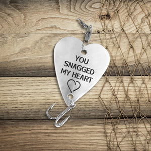 Heart Fishing Lure - Fishing - To My Man - You Are The Greatest Catch Of My Life- Gfc26005