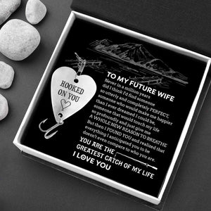 Heart Fishing Lure - To My Future Wife - You Are The Greatest Catch Of My Life - Gfc25001