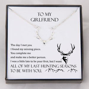Hunter Necklace - To My Girlfriend - All Of My Last Hunting Seasons To Be With You - Gnt13001