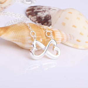 Infinity Heart Necklace - To My Girlfriend - How Special You Are To Me - Gna13007