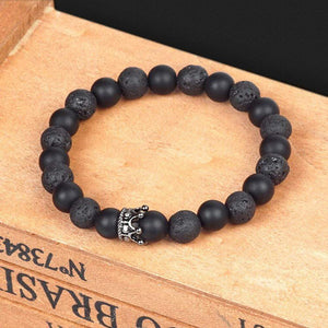 King & Queen Couple Bracelets - Biker - To My Queen - My One And Only - Gbae13003