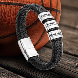 Leather Bracelet - Basketball - To My Son - I Love You - Gbzl16039