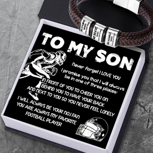 Leather Bracelet - Basketball - To My Son - You Are Always My Favorite Basketball Player - Gbzl16004