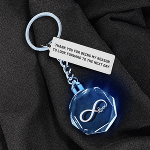 Led Light Keychain - Family - To My Soulmate - Hold Your Hand Forever - Gkwl13003