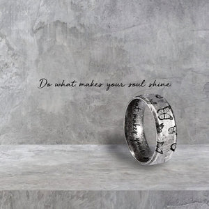 Metal Butterfly Ring - Butterfly - To My Daughter - I Love You To A Butterfly - Gri17003