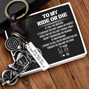 Motorcycle Keychain - Biker - To My Friend - I Love You - Gkx33011