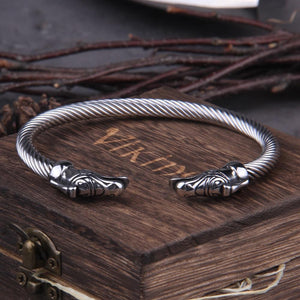 Norse Dragon Bracelet - Viking - From Son - To My Dad - Never Forget That I Love You - Gbzi18004