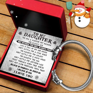 Norse Dragon Bracelet - Viking - To My Daughter - Believe In Yourself - Gbzi17002
